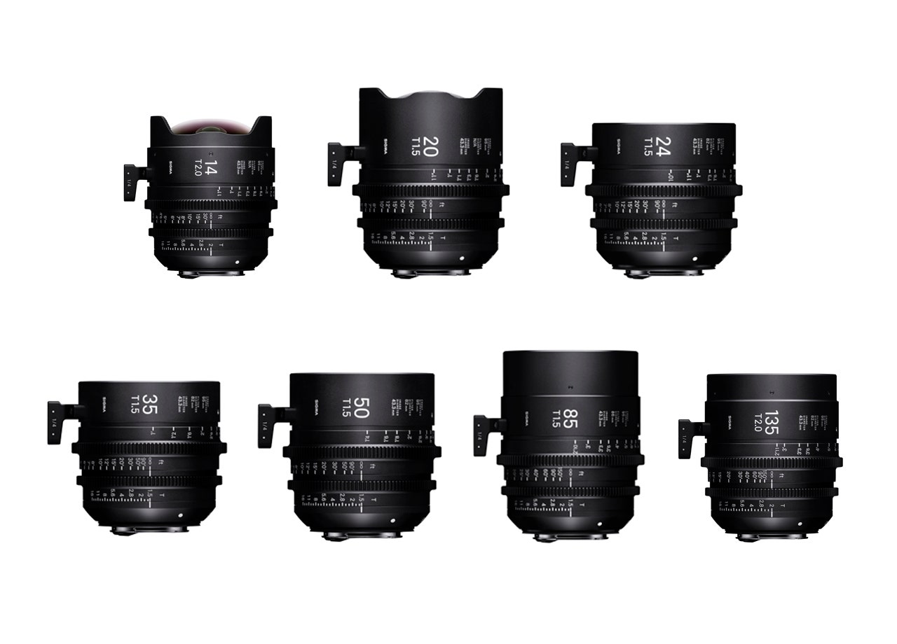 Seven Prime Cine Lens Set with Case