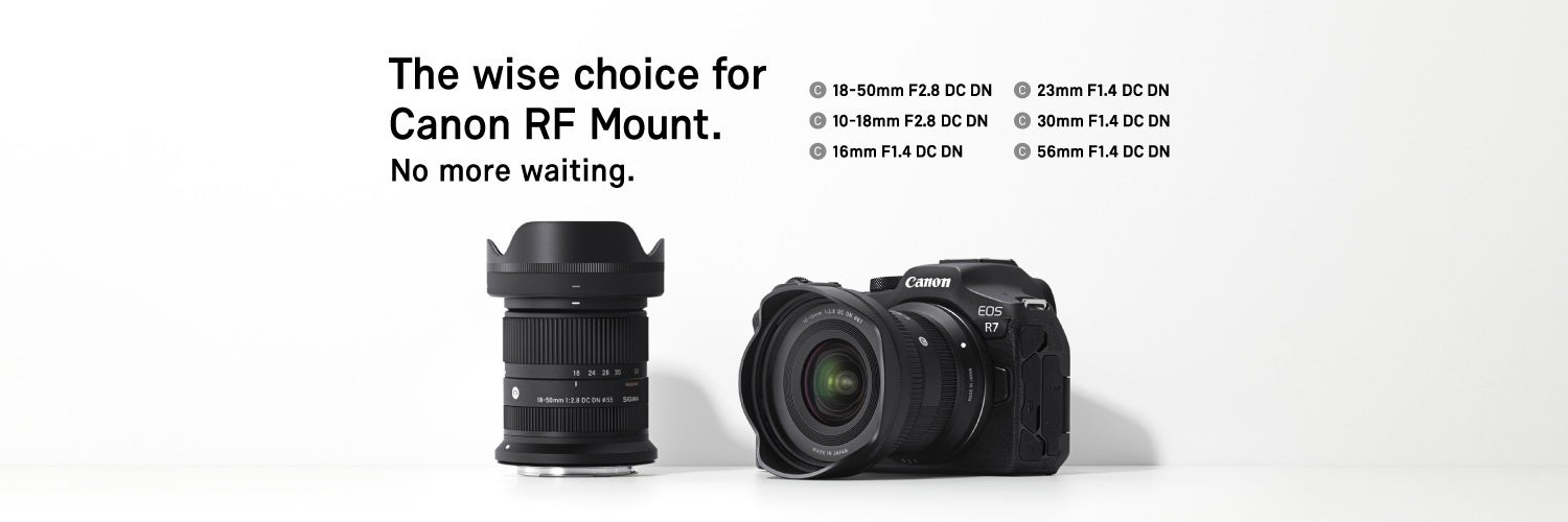 SIGMA Announces Launch of Canon RF Mount Lenses